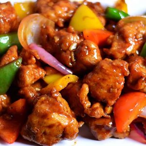 Chicken Chilli Dry No Rice