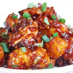 Chicken Manchurian Dry No Rice